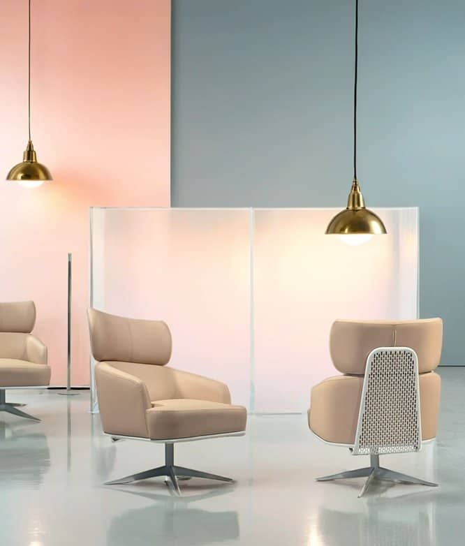 Emily swivel lounge chair