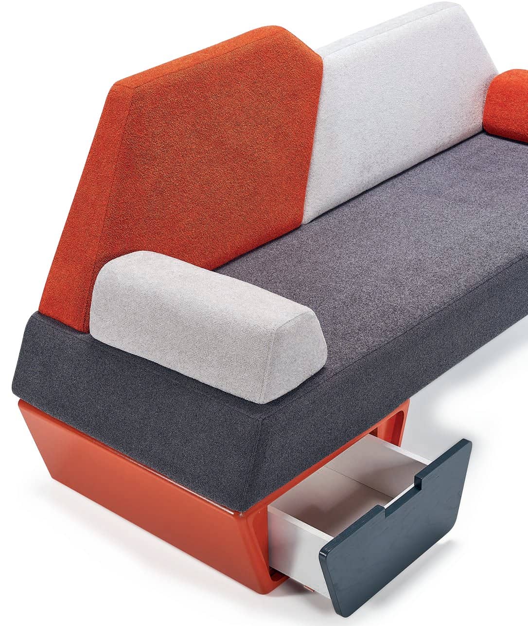Olimpos waiting sofa with storage