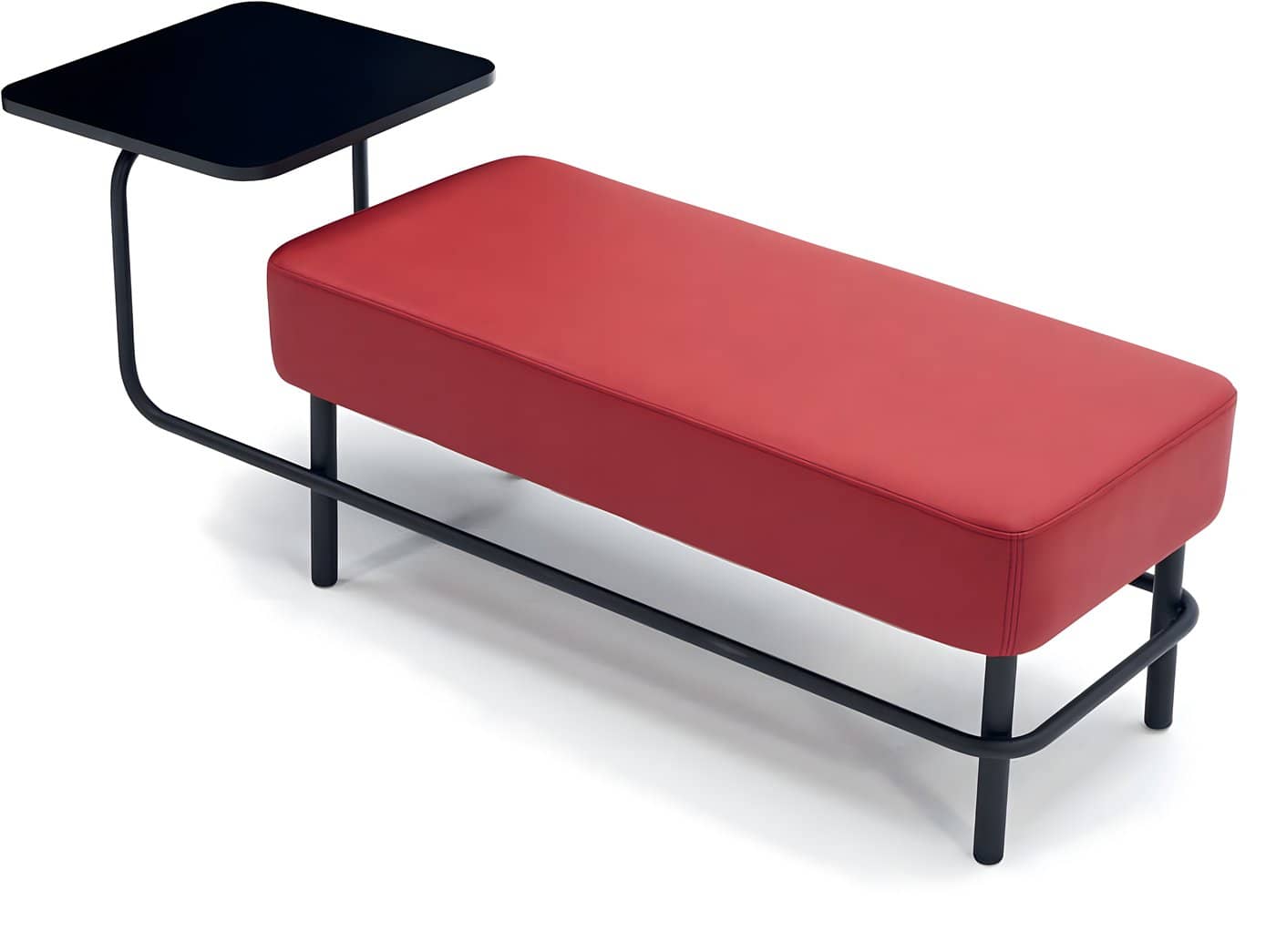 Serenat bench with side table