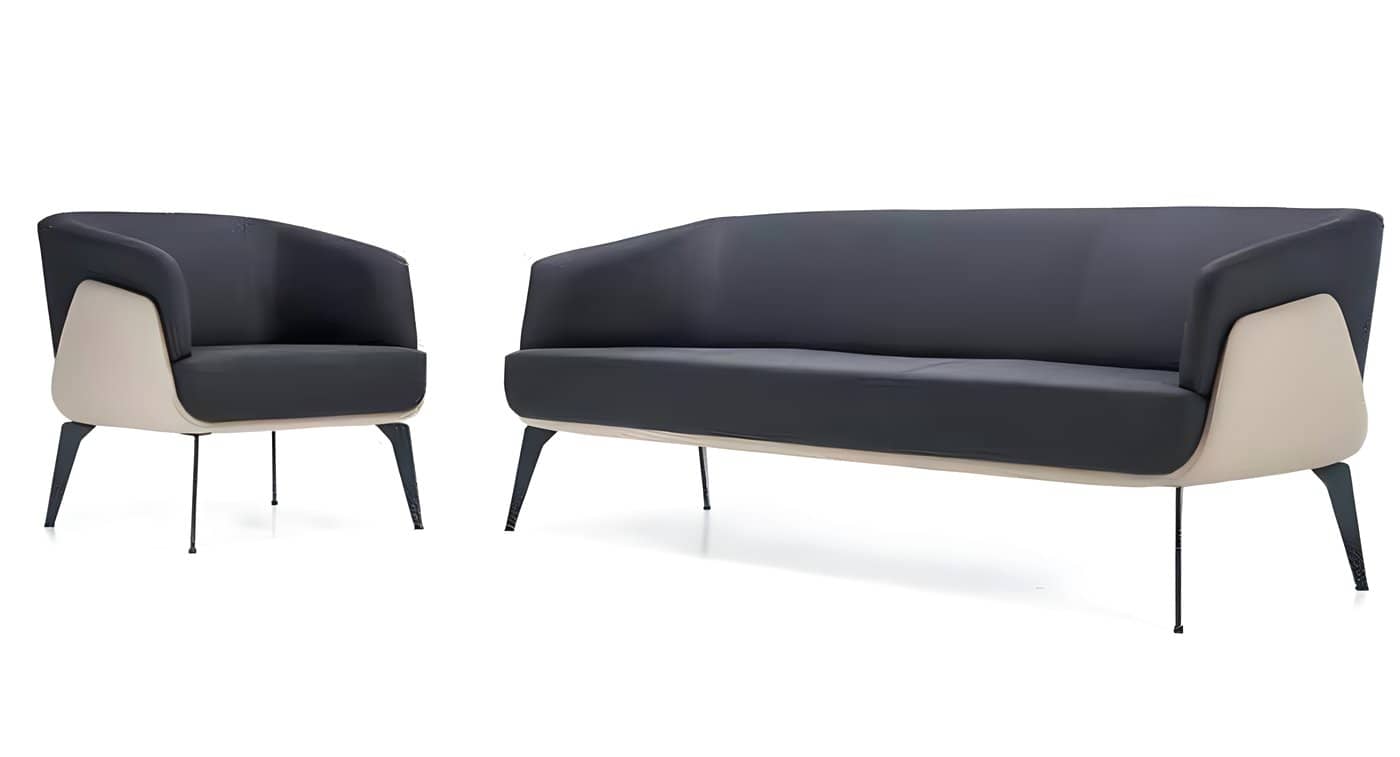 Work two-tone office sofa