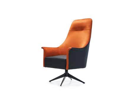 Zeus high-back swivel chair